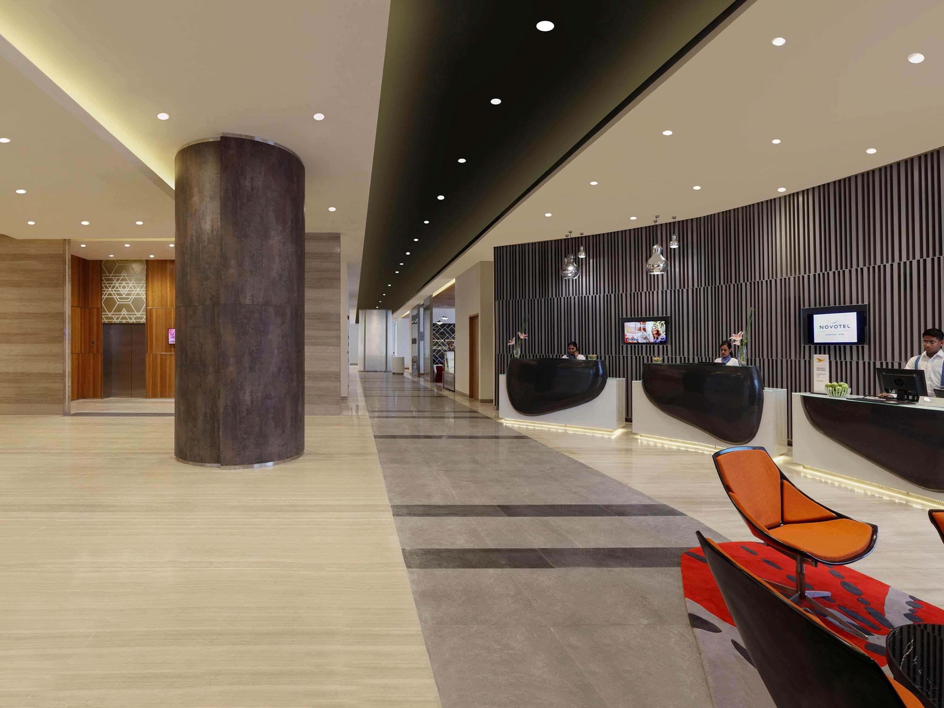Novotel Chennai Sipcot מראה חיצוני תמונה The lobby of the hotel