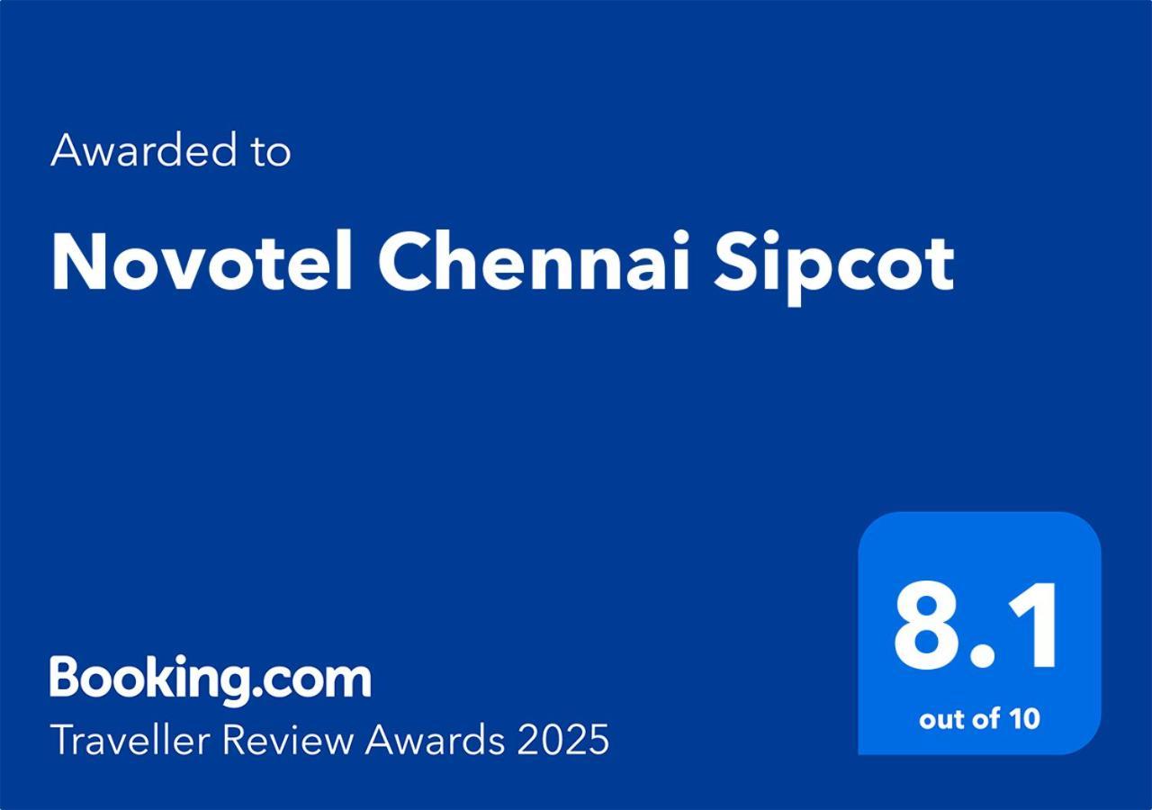 Novotel Chennai Sipcot מראה חיצוני תמונה Traveller Review Awards 2025